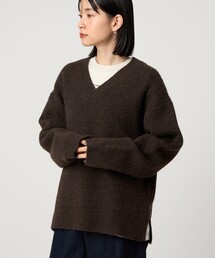 CITEN（シテン）の「＜CITEN＞モチモチVネックニット（ニット/セーター）」