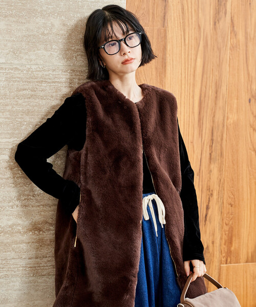 TATRAS/タトラス POLLINA ポッリナ ボアベスト / LJXA0362033588