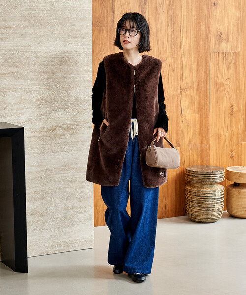 TATRAS/タトラス POLLINA ポッリナ ボアベスト / LJXA0362033588