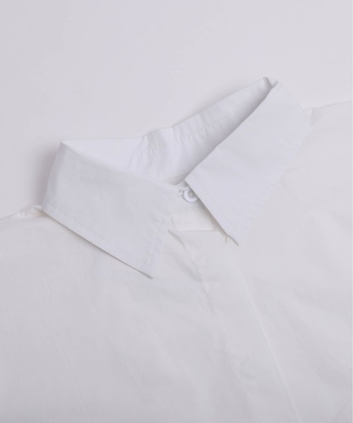 AMELY(エミリー)の「ボリュームスリーブショート丈ハイネックブラウス(シャツ/ブラウス・レディース・ブラック/ホワイト・M/L)」の18枚目の写真