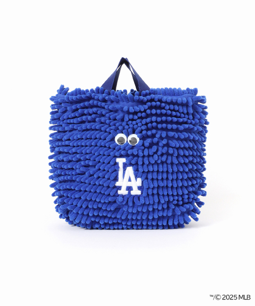 MLB（メジャーリーグベースボール）の「INFIELDER DESIGN / 別注 TAMANIWA MLB モップ 酔い酔いバッグ（クラッチバッグ・メンズ・ブルー系その他/チャコールグレー・FREE）」の6枚目の写真