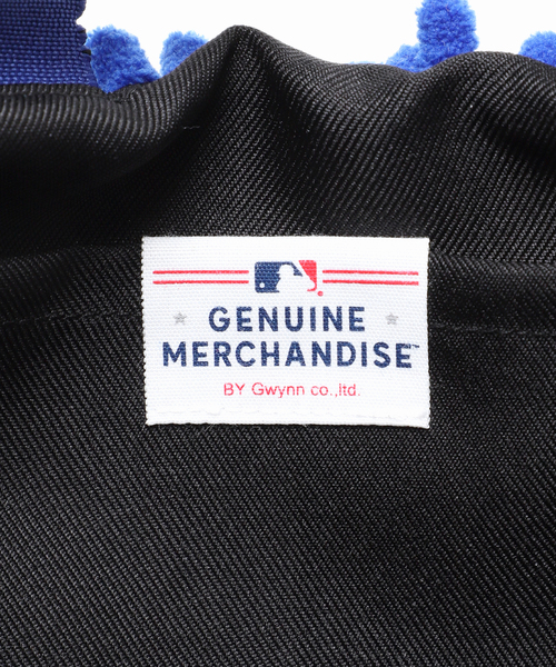 MLB（メジャーリーグベースボール）の「INFIELDER DESIGN / 別注 TAMANIWA MLB モップ 酔い酔いバッグ（クラッチバッグ・メンズ・ブルー系その他/チャコールグレー・FREE）」の17枚目の写真