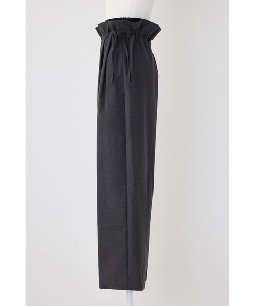 ENFOLD(エンフォルド)の「T/Wトロ ダブルウエスト ワイドパンツ(その他パンツ・レディース・チャコールグレー/ダークネイビー・38/36)」の12枚目の写真