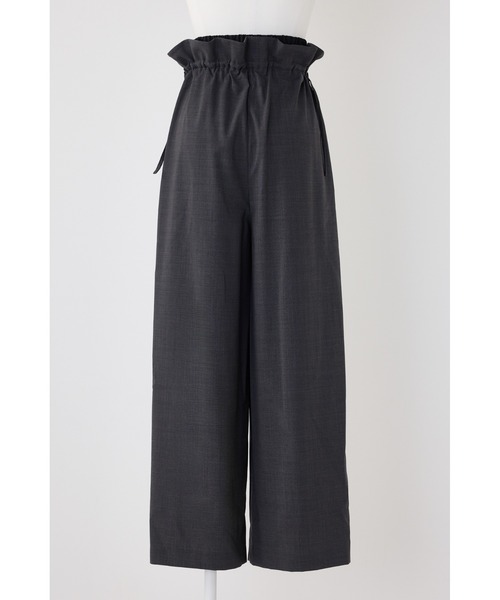 ENFOLD(エンフォルド)の「T/Wトロ ダブルウエスト ワイドパンツ(その他パンツ・レディース・チャコールグレー/ダークネイビー・38/36)」の13枚目の写真