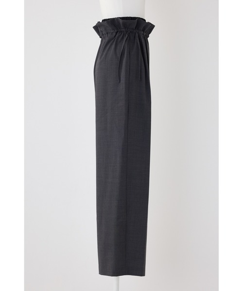 ENFOLD(エンフォルド)の「T/Wトロ ダブルウエスト ワイドパンツ(その他パンツ・レディース・チャコールグレー/ダークネイビー・38/36)」の14枚目の写真