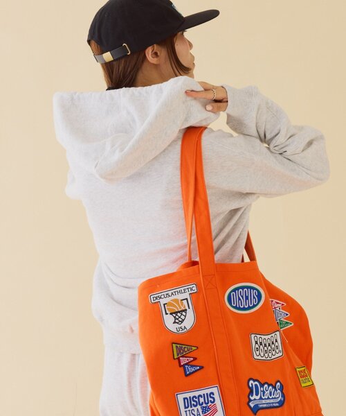 DISCUS（ディスカス）の「【DISCUS】裏毛ハーフジップパーカー（パーカー・レディース・レッド/グレー/ネイビー・LARGE/MEDIUM/SMALL）」の20枚目の写真