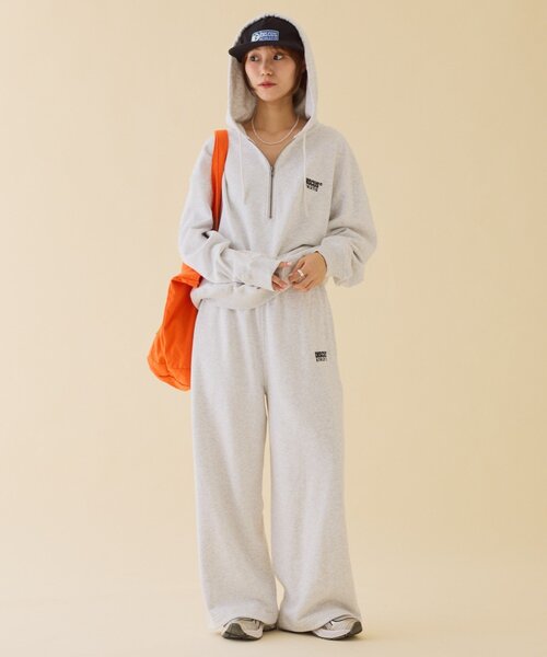 DISCUS（ディスカス）の「【DISCUS】裏毛ハーフジップパーカー（パーカー・レディース・レッド/グレー/ネイビー・LARGE/MEDIUM/SMALL）」の21枚目の写真