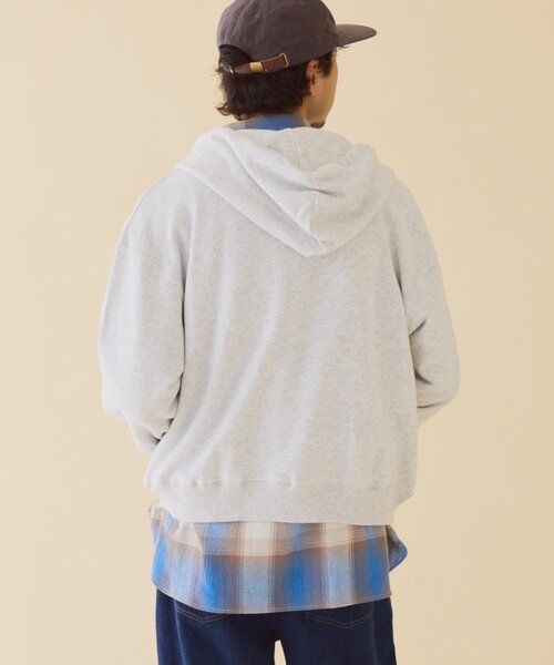 DISCUS（ディスカス）の「【DISCUS】裏毛ハーフジップパーカー（パーカー・レディース・レッド/グレー/ネイビー・LARGE/MEDIUM/SMALL）」の14枚目の写真