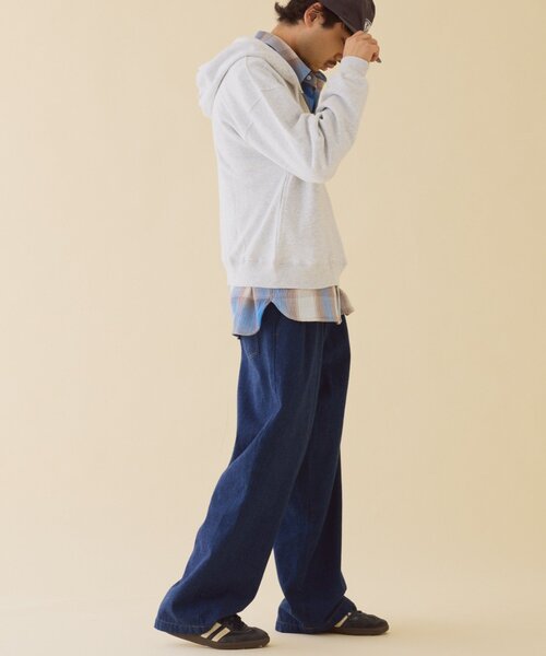 DISCUS（ディスカス）の「【DISCUS】裏毛ハーフジップパーカー（パーカー・レディース・レッド/グレー/ネイビー・LARGE/MEDIUM/SMALL）」の18枚目の写真