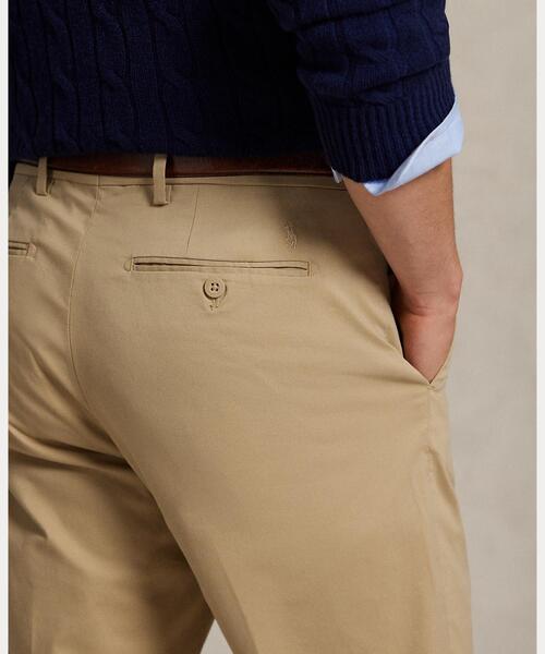 POLO RALPH LAUREN（ポロ ラルフ ローレン）の「スリム フィット パフォーマンス チノ パンツ（チノパンツ・メンズ・ブラウン系3・28/32/30/32/32/32/34/32/36/32）」の5枚目の写真