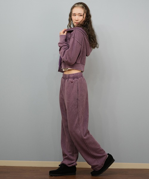 ROXY（ロキシー）の「ROXY/ロキシー ジップアップパーカー ショート丈 セットアップ対応 RZP254034（パーカー・レディース・ブラック/ブラウン/ヘザーグレー・M/S）」の5枚目の写真