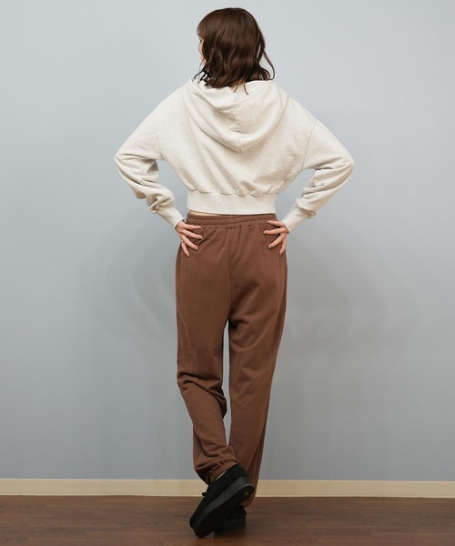 ROXY（ロキシー）の「ROXY/ロキシー ジップアップパーカー ショート丈 セットアップ対応 RZP254034（パーカー・レディース・ブラック/ブラウン/ヘザーグレー・M/S）」の13枚目の写真