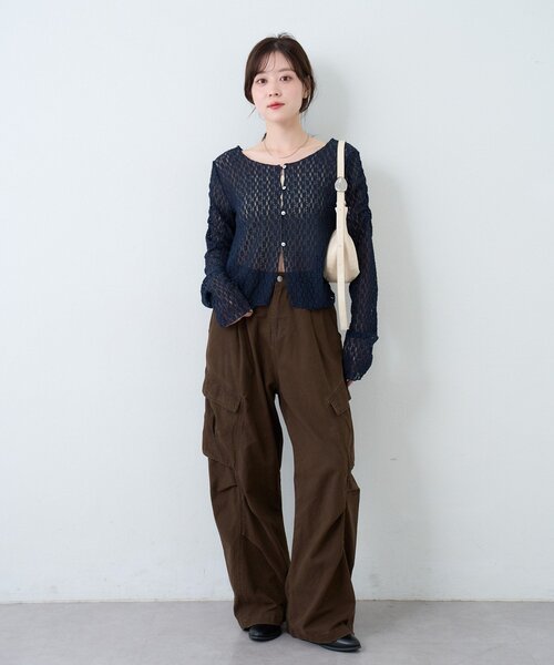 セール】【2サイズ展開/低身長サイズ】ダックカーゴパンツ（カーゴ