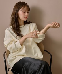 oversize sweat pullover /クルーネックオーバーサイズスウェット長袖プルオーバー