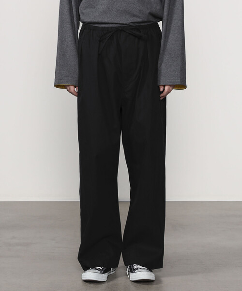 ORCIVAL（オーシバル）の「ORCIVAL | コットンナイロン ワイドイージーパンツ MEN（その他パンツ・メンズ・ブラック/オリーブ/ベージュ系その他・4/5）」の11枚目の写真