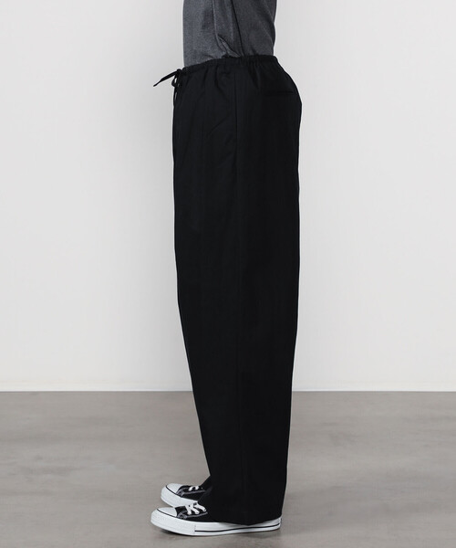 ORCIVAL（オーシバル）の「ORCIVAL | コットンナイロン ワイドイージーパンツ MEN（その他パンツ・メンズ・ブラック/オリーブ/ベージュ系その他・4/5）」の12枚目の写真