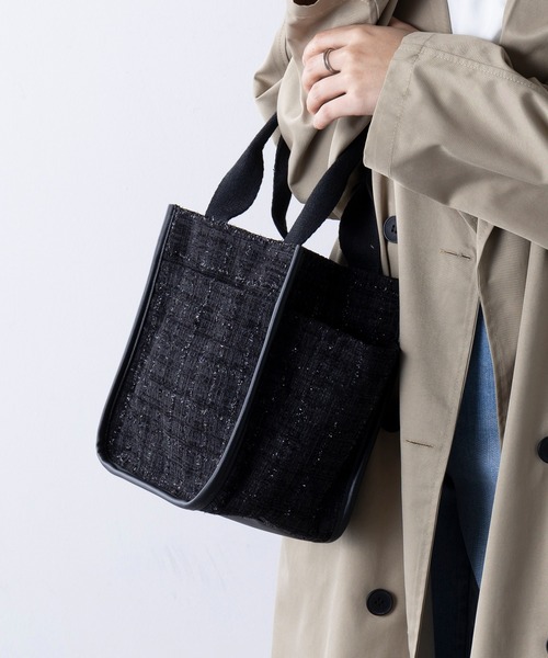 サイドポケットトートバッグ SETUP7】レザーマルチポケットトートバッグ SNBD[品番