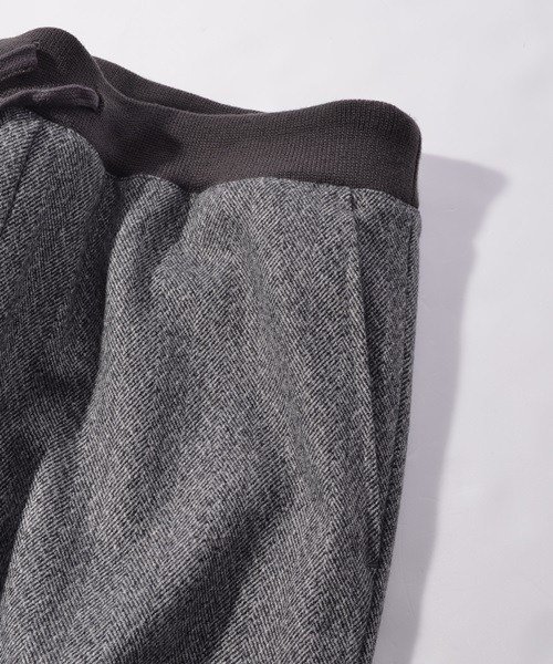 SHIPS JET BLUE（シップスジェットブルー）の「SHIPS JET BLUE(シップス ジェットブルー): ツイードリブパンツ 【グレー】■（その他パンツ・メンズ・グレー・SMALL/MEDIUM/LARGE）」の5枚目の写真
