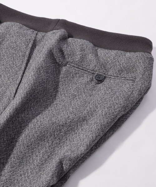 SHIPS JET BLUE（シップスジェットブルー）の「SHIPS JET BLUE(シップス ジェットブルー): ツイードリブパンツ 【グレー】■（その他パンツ・メンズ・グレー・SMALL/MEDIUM/LARGE）」の10枚目の写真