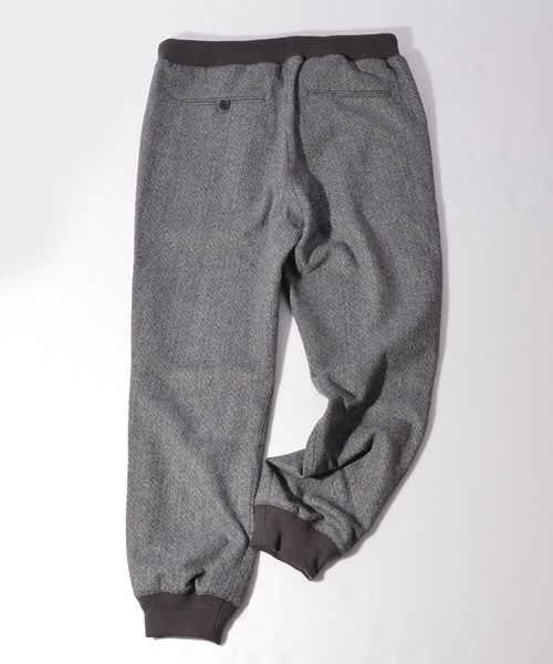SHIPS JET BLUE（シップスジェットブルー）の「SHIPS JET BLUE(シップス ジェットブルー): ツイードリブパンツ 【グレー】■（その他パンツ・メンズ・グレー・SMALL/MEDIUM/LARGE）」の11枚目の写真