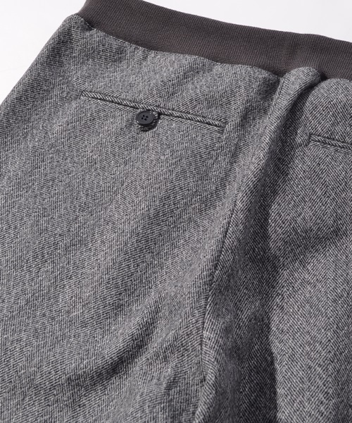 SHIPS JET BLUE（シップスジェットブルー）の「SHIPS JET BLUE(シップス ジェットブルー): ツイードリブパンツ 【グレー】■（その他パンツ・メンズ・グレー・SMALL/MEDIUM/LARGE）」の13枚目の写真