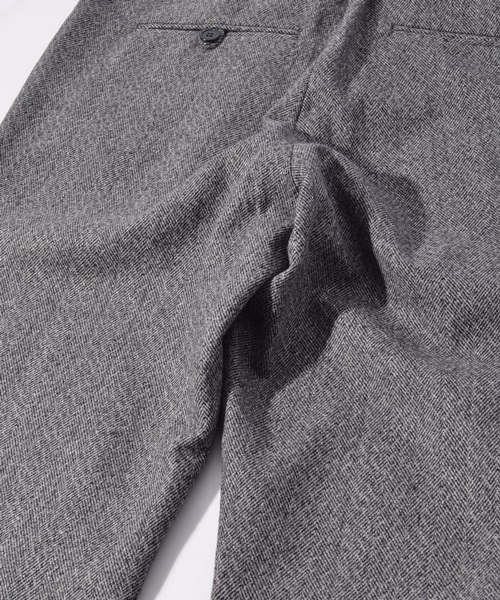 SHIPS JET BLUE（シップスジェットブルー）の「SHIPS JET BLUE(シップス ジェットブルー): ツイードリブパンツ 【グレー】■（その他パンツ・メンズ・グレー・SMALL/MEDIUM/LARGE）」の7枚目の写真