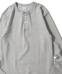 リブ編み コットン」に該当するTシャツ/カットソー（グレー/灰色系