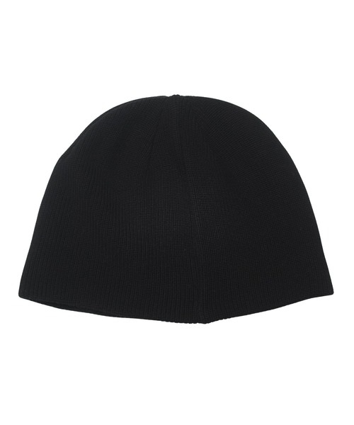 X-girl（エックスガール）の「DISTRESSED LOGO PATCH BEANIE（ニットキャップ/ビーニー・レディース・ブラック/オリーブ/ベージュ・ONE SIZE）」の4枚目の写真