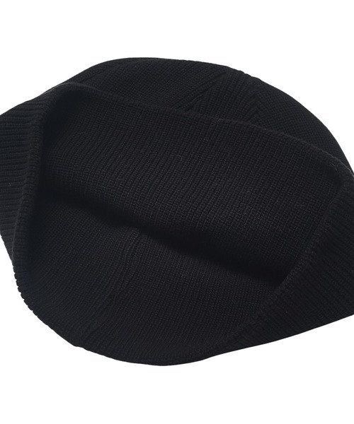 DISTRESSED LOGO PATCH BEANIE（ニットキャップ/ビーニー）｜X-girl