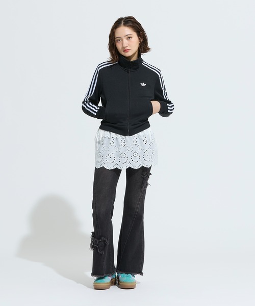 ファイヤーバード アディカラー ニット トラックトップ