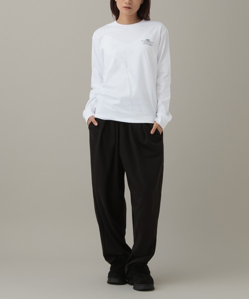 LMCの「LMC/AUTHORIZED ロングスリーブ(Tシャツ/カットソー・レディース・ブラック/ベージュ/ホワイト・LARGE/MEDIUM/SMALL)」の12枚目の写真