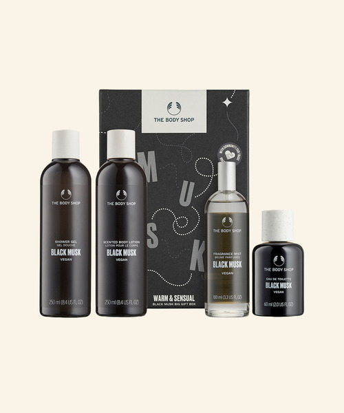 THEBODYSHOP　ブラックムスクセット 数量限定】ブラックムスク コレクション（ボディケアキット
