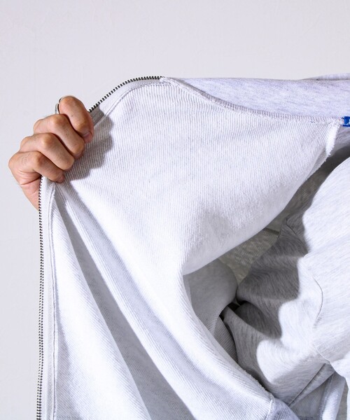 JACK PURCELL（ジャックパーセル）の「【JACKPURCELL/ジャックパーセル】コーマ裏毛 フルジップパーカー（パーカー・メンズ・ブラック/ライトグレー/ネイビー・S/M/L）」の18枚目の写真