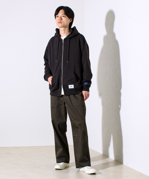 JACK PURCELL（ジャックパーセル）の「【JACKPURCELL/ジャックパーセル】コーマ裏毛 フルジップパーカー（パーカー・メンズ・ブラック/ライトグレー/ネイビー・S/M/L）」の20枚目の写真