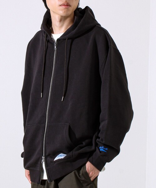 JACK PURCELL（ジャックパーセル）の「【JACKPURCELL/ジャックパーセル】コーマ裏毛 フルジップパーカー（パーカー・メンズ・ブラック/ライトグレー/ネイビー・S/M/L）」の21枚目の写真