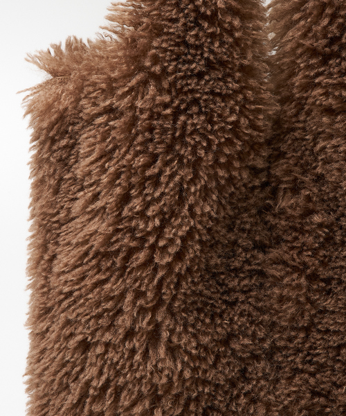 collex（コレックス）の「【WEB限定】Vラインフェイクファートートバッグ（トートバッグ・レディース・ブラウン/ライトグレー/チャコールグレー・フリー）」の19枚目の写真