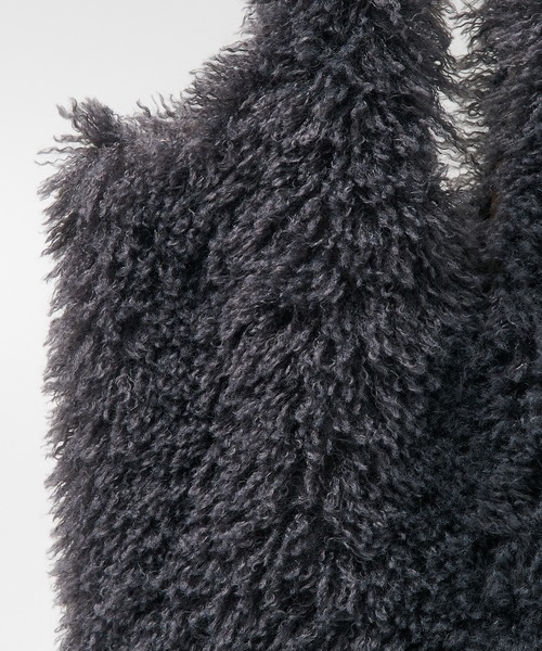 collex（コレックス）の「【WEB限定】Vラインフェイクファートートバッグ（トートバッグ・レディース・ブラウン/ライトグレー/チャコールグレー・フリー）」の15枚目の写真