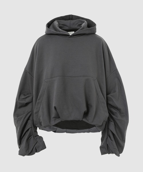 DRIES VAN NOTEN(ドリスヴァンノッテン)の「HANNETT BIS 2611 W.K.SWEATER(パーカー・レディース・DK.GRY/ブラック・S/XS)」の2枚目の写真