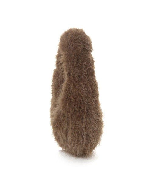 studio CLIP(スタディオクリップ)の「【daily CLIP】オーバルファーバッグ(ハンドバッグ・レディース・グレー/ブラウン・FREE)」の3枚目の写真