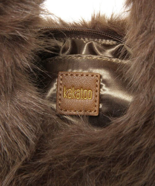 studio CLIP(スタディオクリップ)の「【daily CLIP】オーバルファーバッグ(ハンドバッグ・レディース・グレー/ブラウン・FREE)」の14枚目の写真