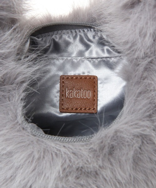 studio CLIP(スタディオクリップ)の「【daily CLIP】オーバルファーバッグ(ハンドバッグ・レディース・グレー/ブラウン・FREE)」の11枚目の写真