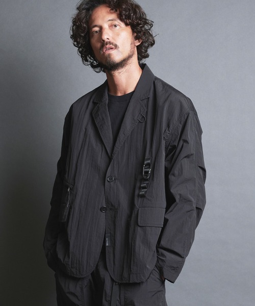 Magine(マージン)の「EM:NoiR ノアール Connect Jacket/ ナイロン コネクト ジャケット(ナイロンジャケット・メンズ・ブラック・L/M)」の4枚目の写真