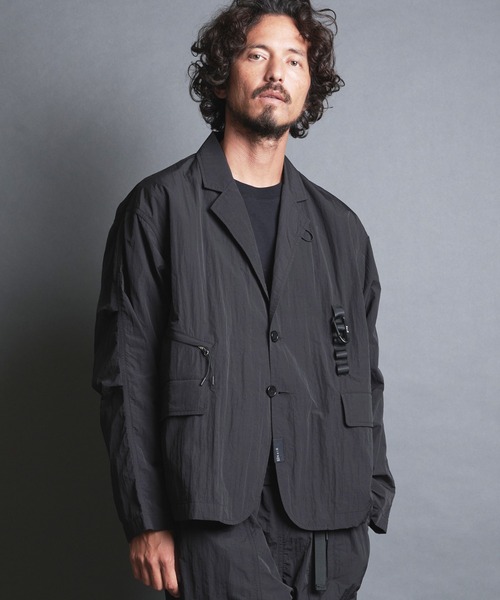 Magine(マージン)の「EM:NoiR ノアール Connect Jacket/ ナイロン コネクト ジャケット(ナイロンジャケット・メンズ・ブラック・L/M)」の6枚目の写真