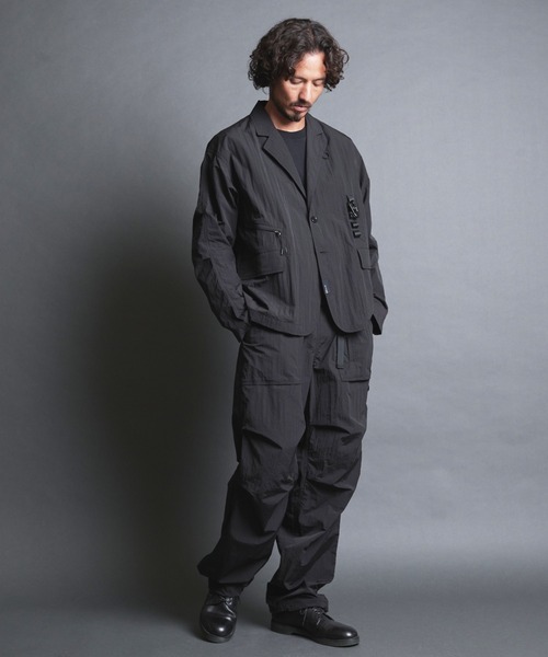 Magine(マージン)の「EM:NoiR ノアール Connect Jacket/ ナイロン コネクト ジャケット(ナイロンジャケット・メンズ・ブラック・L/M)」の10枚目の写真