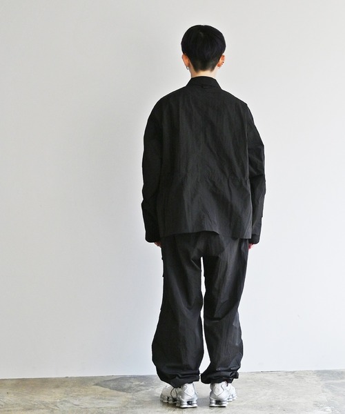 Magine(マージン)の「EM:NoiR ノアール Connect Jacket/ ナイロン コネクト ジャケット(ナイロンジャケット・メンズ・ブラック・L/M)」の17枚目の写真