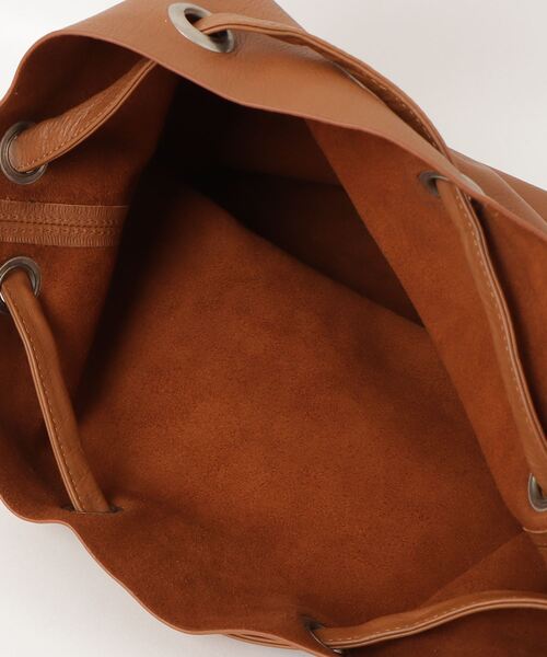 BICASH（ビカーシ）の「BICASH レザーミニ巾着バッグ(B847)（ショルダーバッグ・メンズ・ブラウン/ダークブラウン/ブラック/シルバー・FREE）」の17枚目の写真