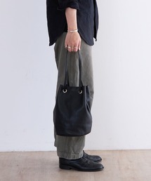 BICASH | BICASH レザーミニ巾着バッグ(B847)(ショルダーバッグ)