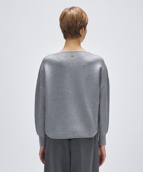 cloenc（クロエンス）の「【手洗い可】Vネックラメガターニット（ニット/セーター・レディース・ブラック系3/ブラウン系その他4/ライトグレー系3/ベージュ系3/ベージュ系その他7/ピンク系4・02/00）」の20枚目の写真