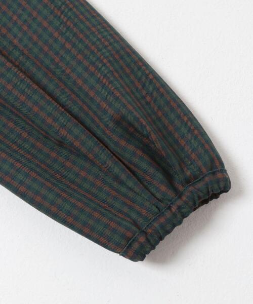 URBAN RESEARCH DOORS（アーバンリサーチドアーズ）の「『親子リンク』『UR TECH』チェック柄ワンピース(KIDS)（ワンピース・キッズ・ブラウン系その他/ブルー系その他・120/105/135）」の8枚目の写真