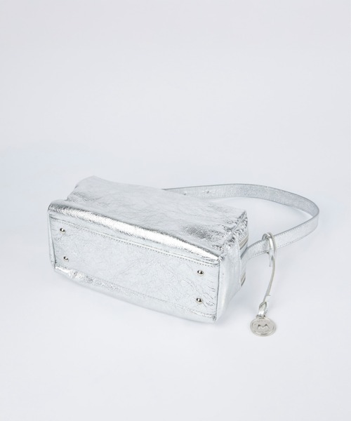 marco masi（マルコマージ）の「ワンショルダーバッグ《MARCO MASI》（ショルダーバッグ・レディース・シルバー・フリー）」の10枚目の写真